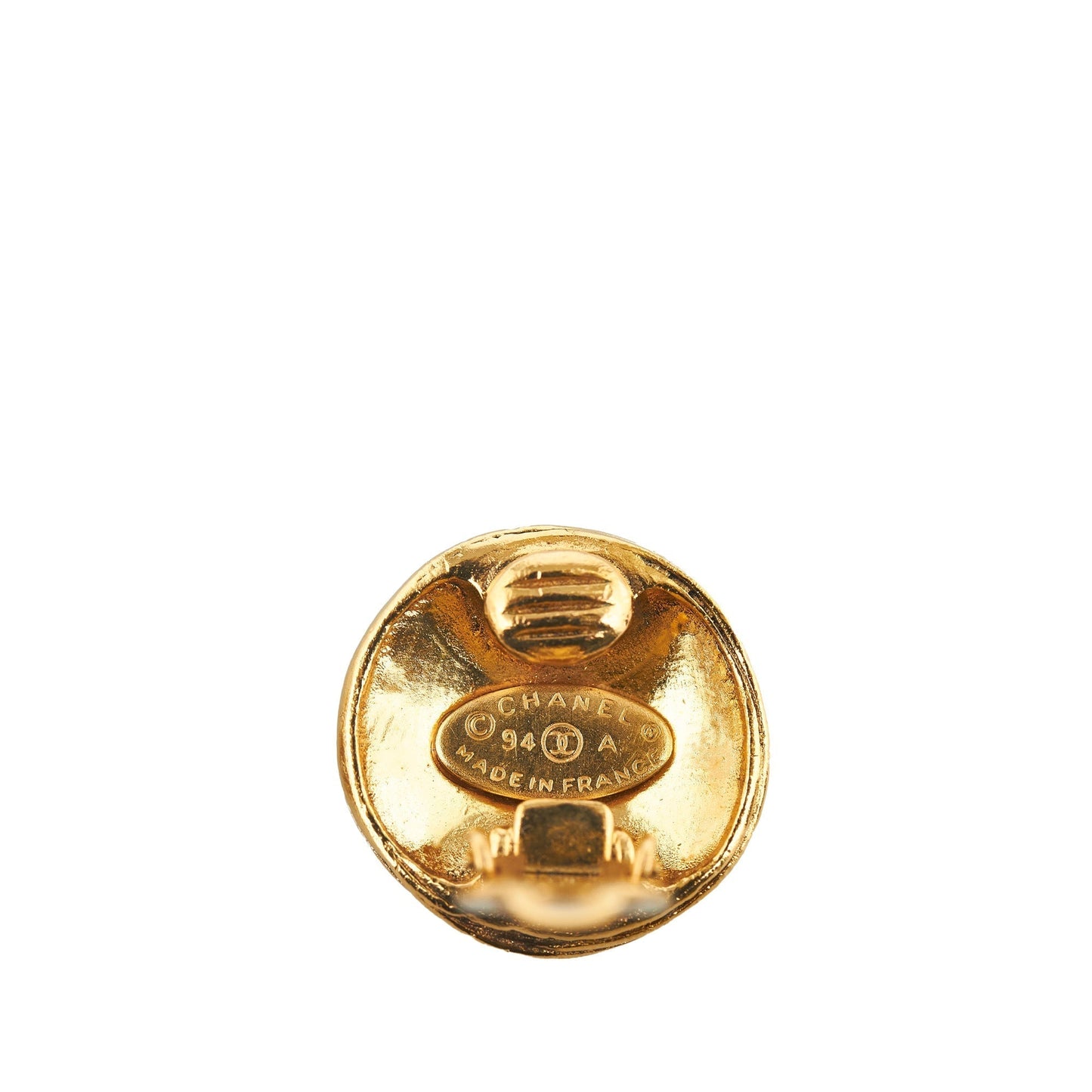 Luxury Chanel CC Clip-on Earrings Costume Earrings