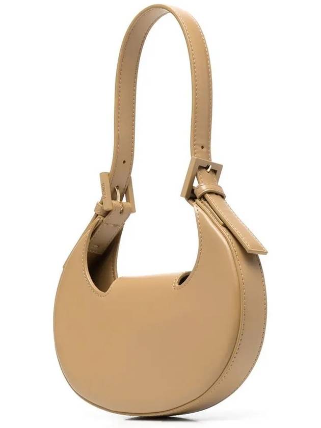 Luxury Fendi Cookie Small Leather Shoulder Bag Brown