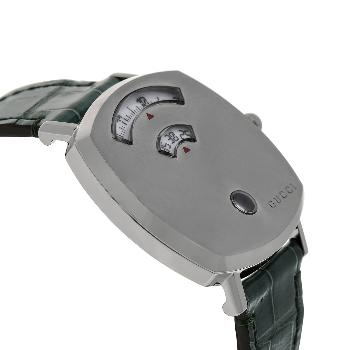 Gucci Grip Date Stainless Steel Quartz Women's Watch YA157410