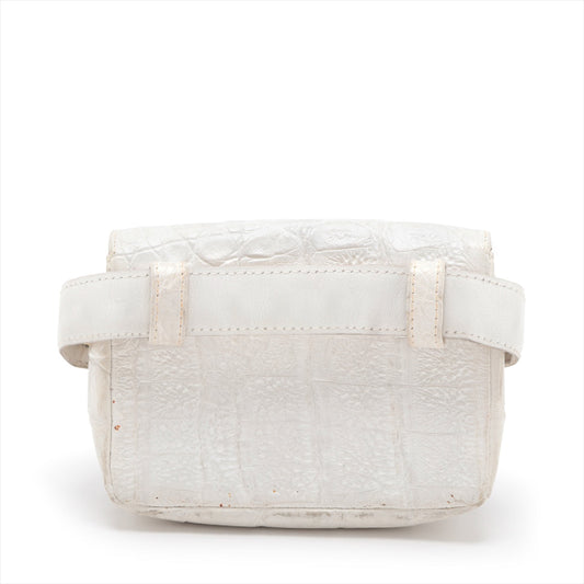 CHANEL COCOMARK CROCO WESTPORCH WHITE GOLD GOLD WOakSHOP NO
