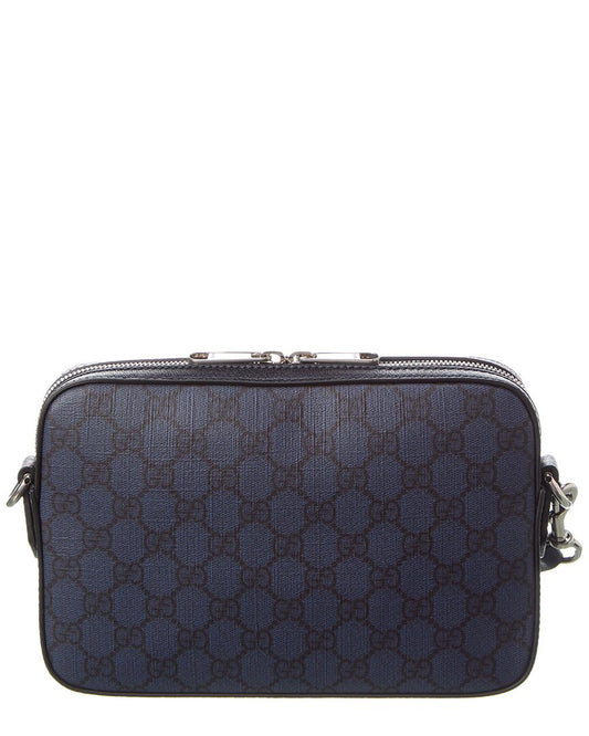 Luxury Gucci Trending 2025 Ophidia GG Supreme Canvas & Leather Shoulder Bag