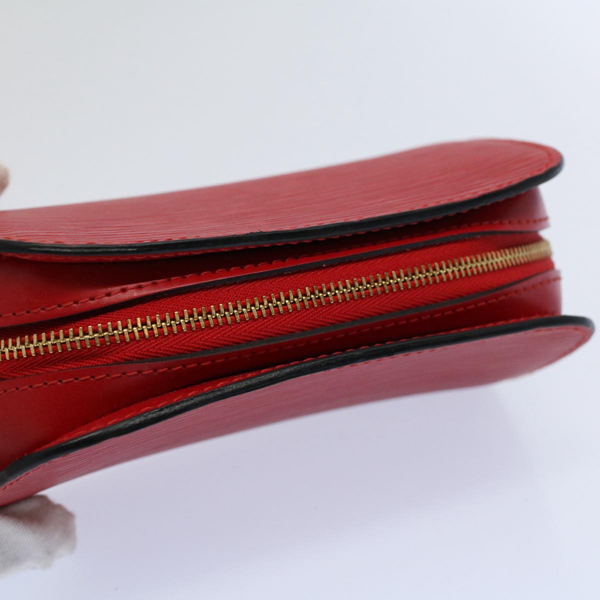 Louis Vuitton Dauphine Leather Clutch Bag ()