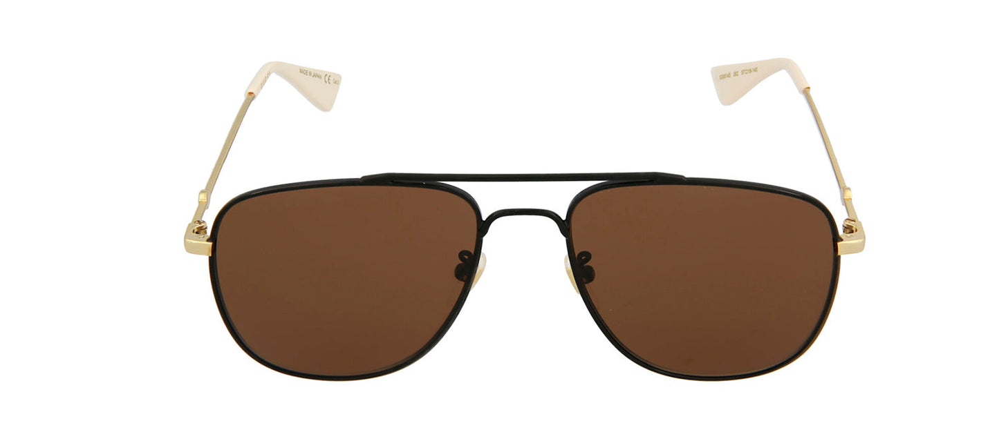 Gucci GG0514S 002 Aviator Sunglasses