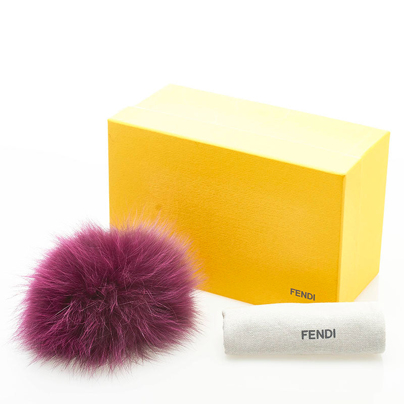 Luxury FendiPom-Pom Bag Charm - '10s