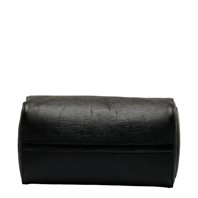 Louis Vuitton Epi Speedy 30 Handbag Boston Bag M59022 Noir Black Leather Louis Vuitton