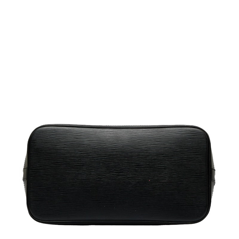 Louis Vuitton Epi Alma Handbag M52142 Noir Black Leather Louis Vuitton
