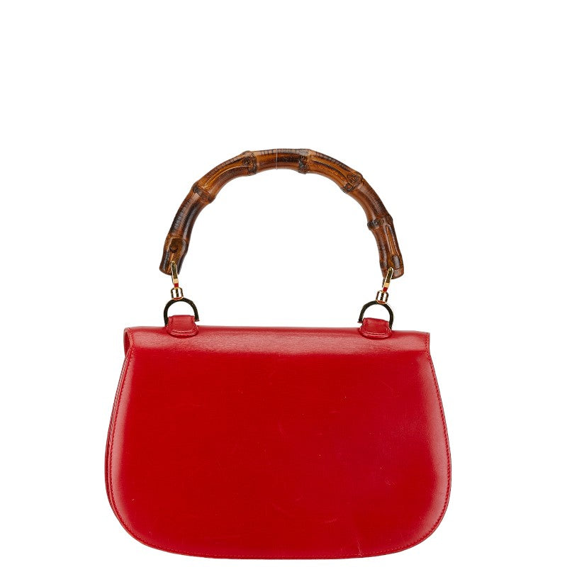 Luxury Gucci Trending 2025 Bamboo Leather 2WAY Handbag Shoulder Bag