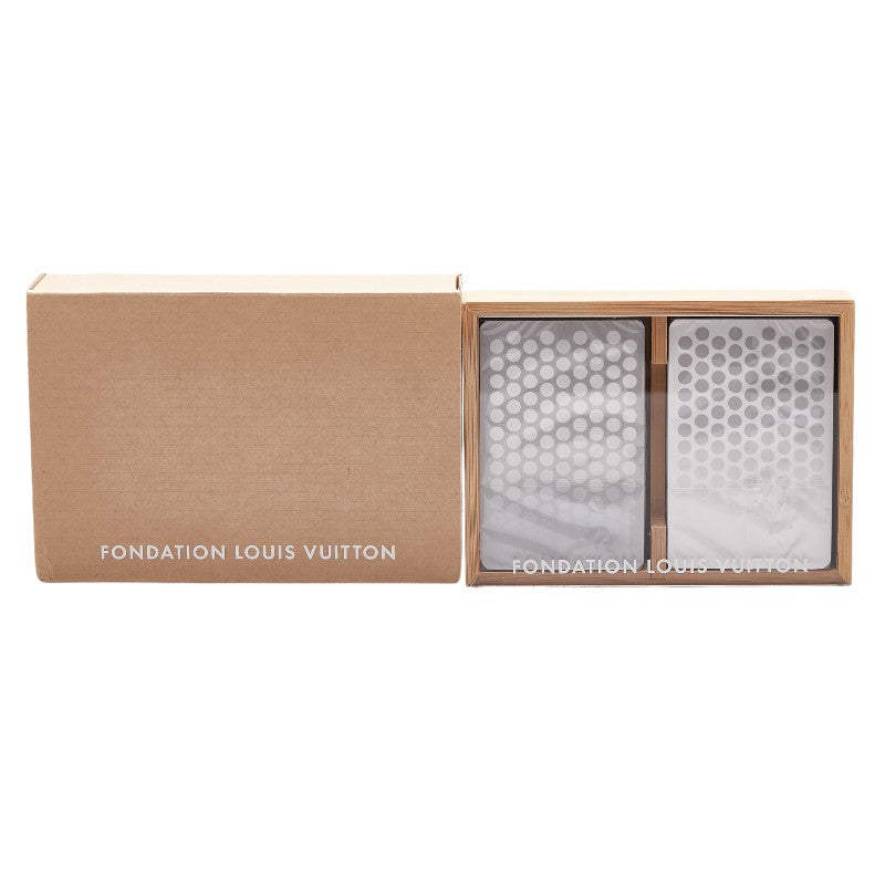 Louis Vuitton Museum Wooden Case Playing Cards Set