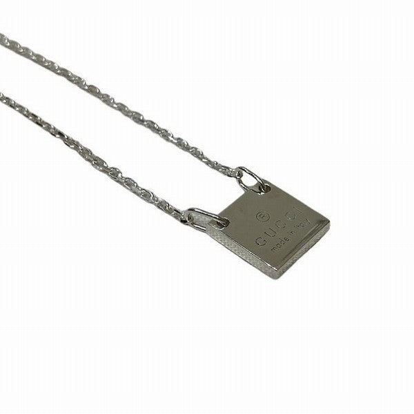 Luxury Gucci Trending 2025 Logo Plate Necklace Unisex