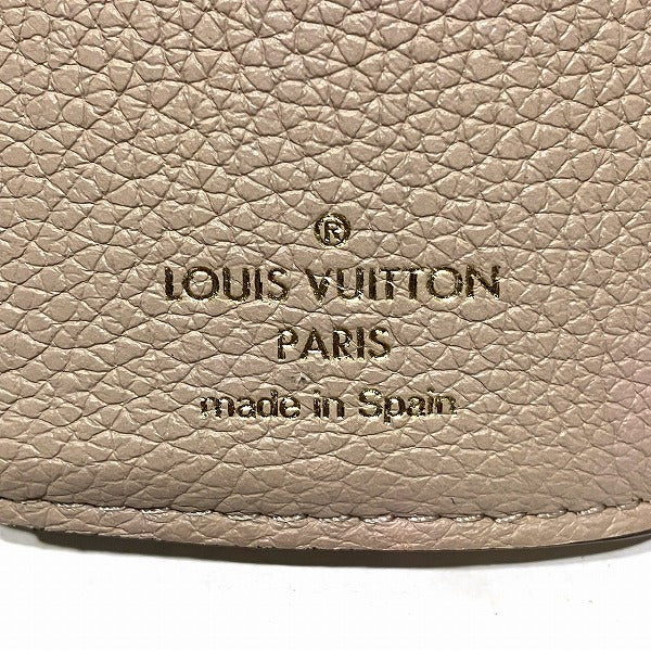 Louis Vuitton Leather Portefeuille Lock Mini Wallet