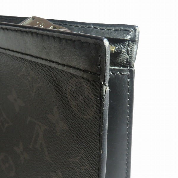 Louis Vuitton Monogram Eclipse Pochette Voyage MM Clutch M61692