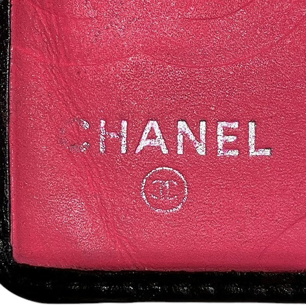 Chanel Cambon Line Coco Mark Leather Wallet