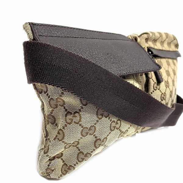 Luxury Gucci Trending 2025 GG Supreme Canvas Leather Waist Shoulder Bag