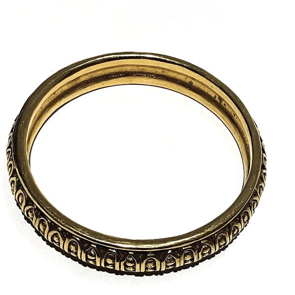 Chanel Gold Vintage Bangle Bracelet