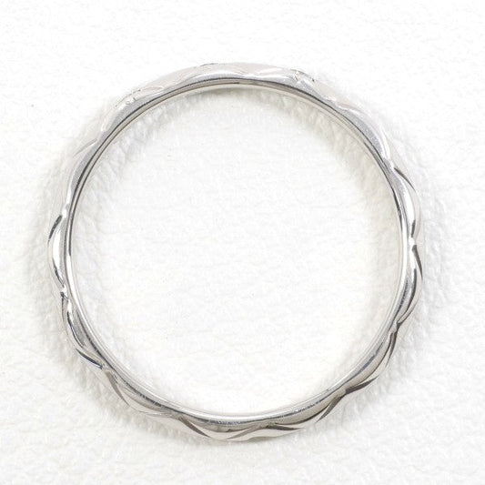 Chanel Matelasse PT950 Platinum Diamond Ring