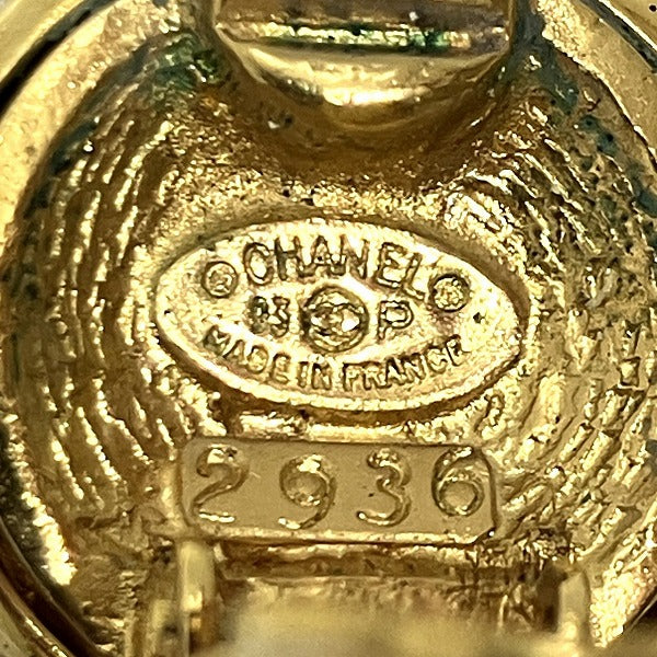 Chanel Coco Mark Earrings Clip-On