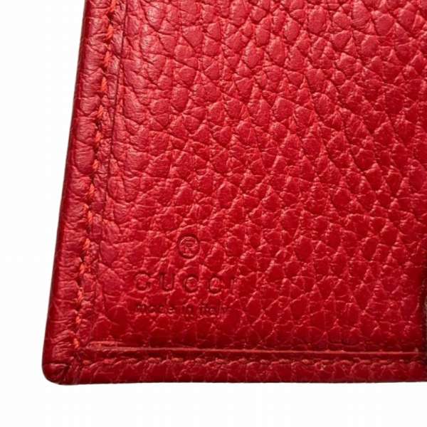 Luxury Gucci Trending 2025 GG Marmont Leather Compact Wallet