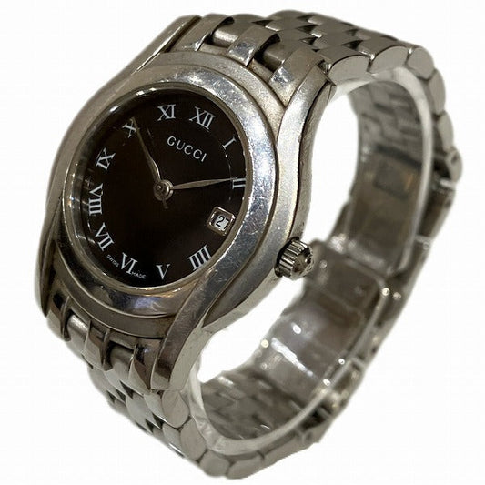 Luxury Gucci Trending 2025 5500L Quartz Black Dial Ladies Watch