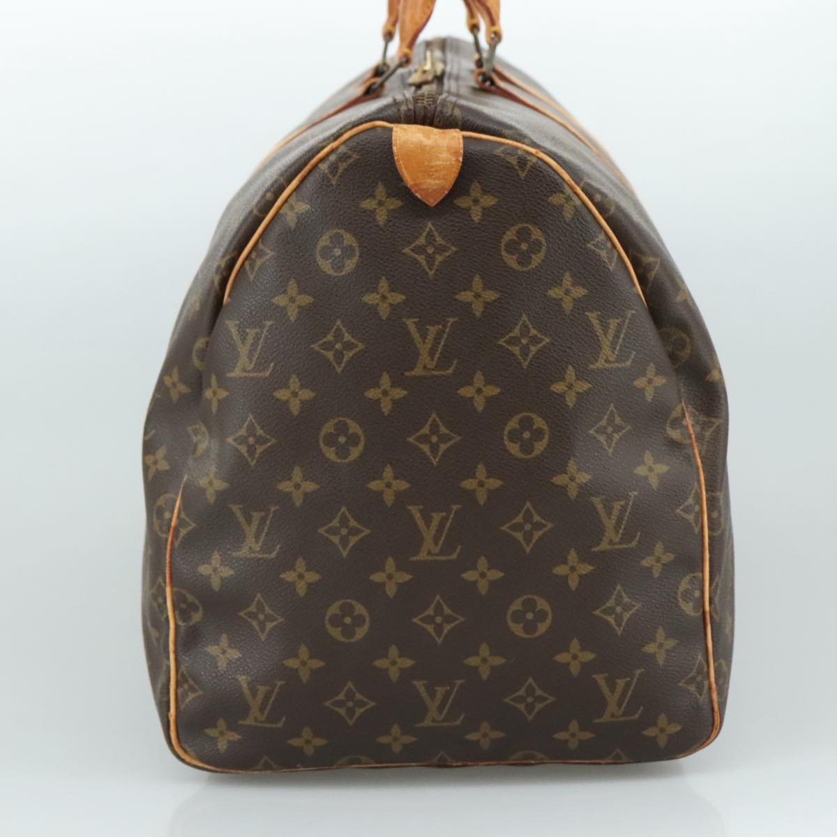 LOUIS VUITTON Monogram Keepall 55 Boston Bag M41424 LV 105404