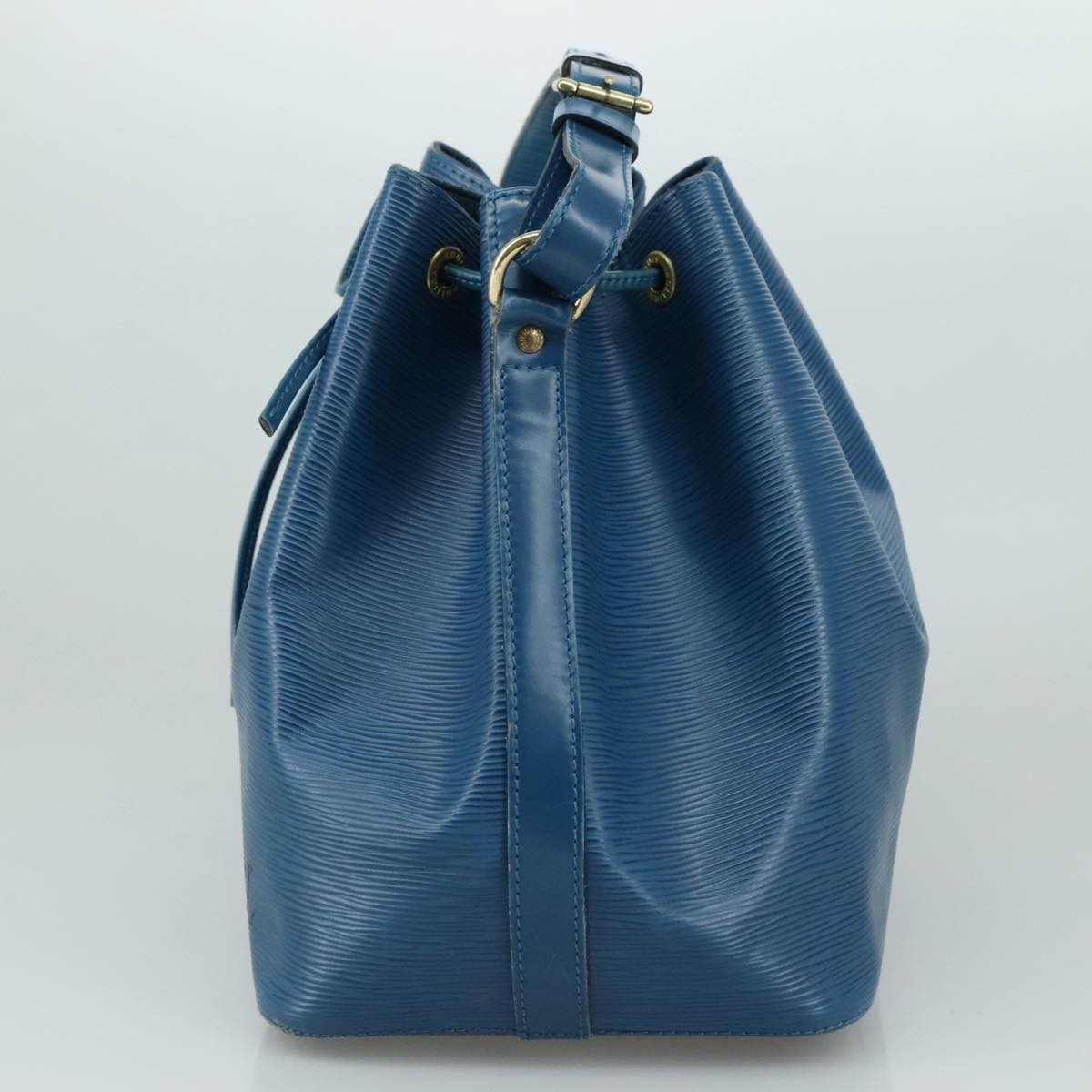 LOUIS VUITTON Epi Petit Noe Shoulder Bag Blue M44105 LV 105451