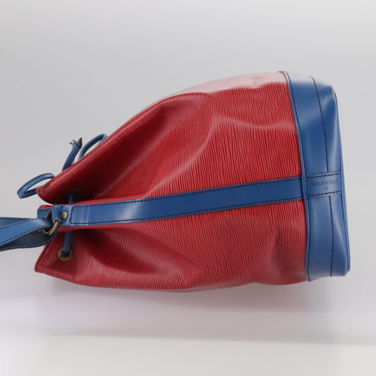 LOUIS VUITTON Epi Noe Shoulder Bag Bicolor Red Blue M44084 LV 105531