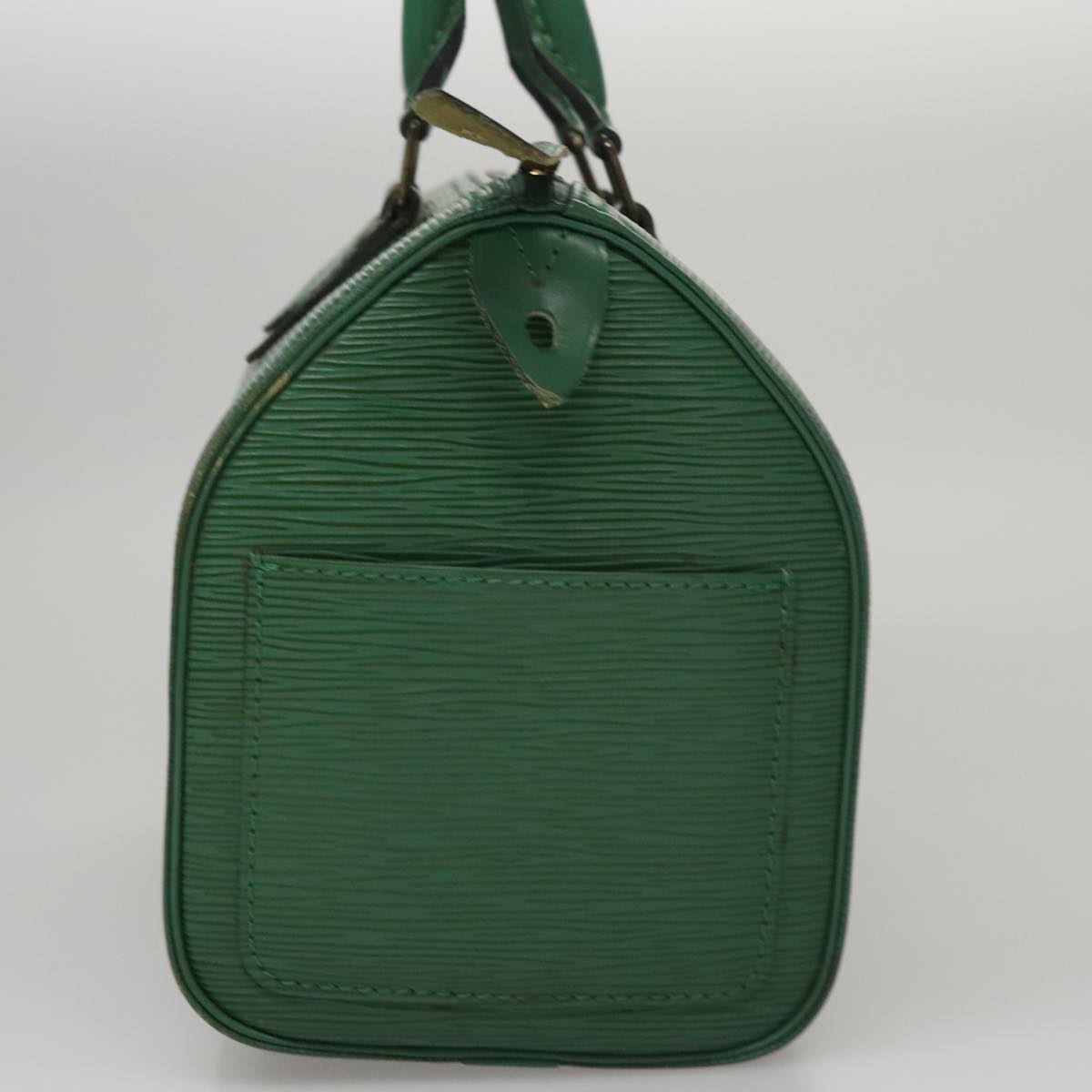 LOUIS VUITTON Epi Speedy 25 Hand Bag Borneo Green M43014 LV 105646