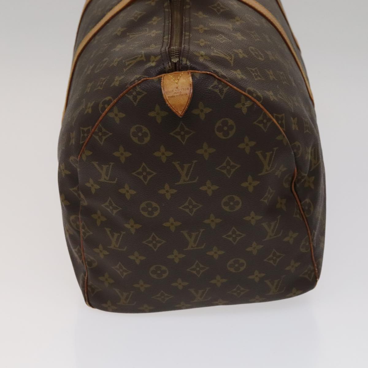 LOUIS VUITTON Monogram Keepall 55 Boston Bag M41424 LV 105766