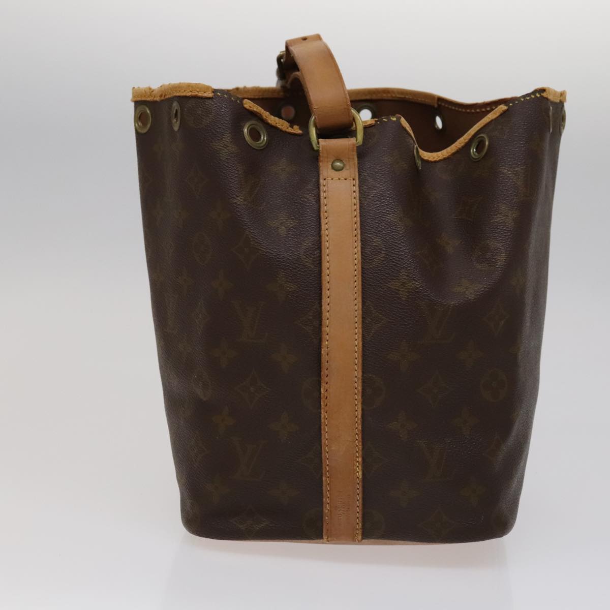 LOUIS VUITTON Monogram Petit Noe Shoulder Bag M42226 LV 105810