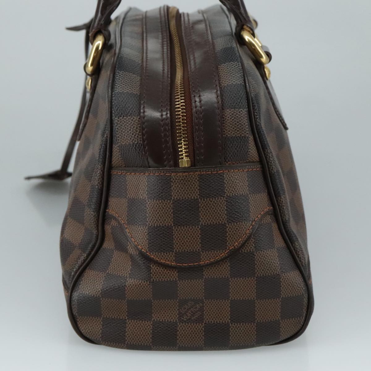 LOUIS VUITTON Damier Ebene Duomo Hand Bag N60008 LV 106921