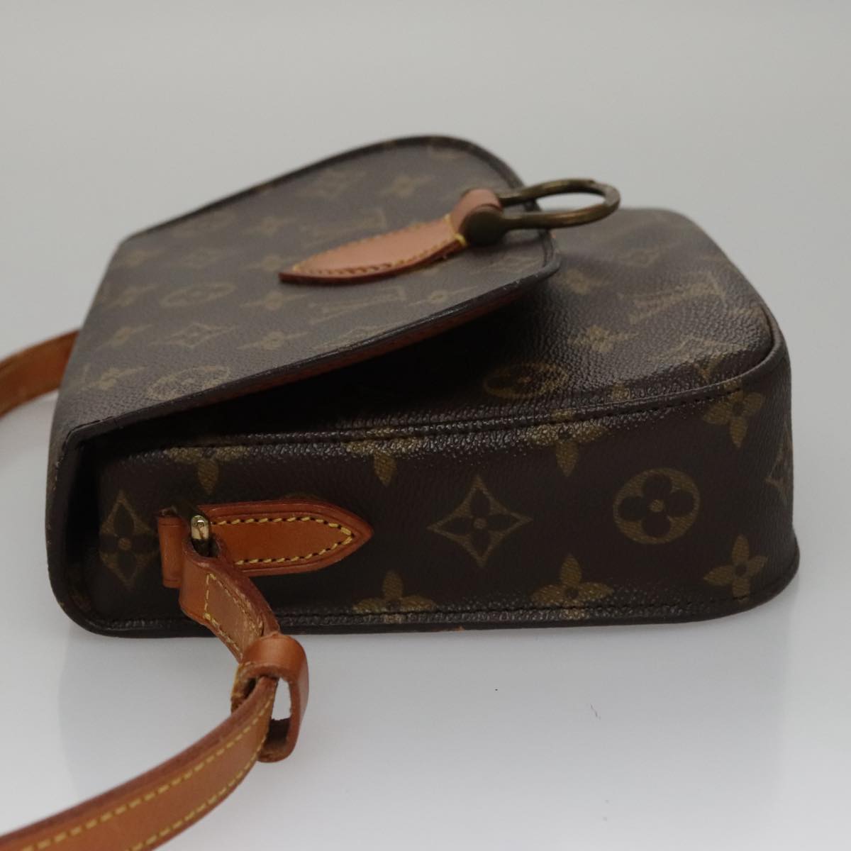 LOUIS VUITTON Monogram Saint Cloud MM Shoulder Bag M51243 LV 106922
