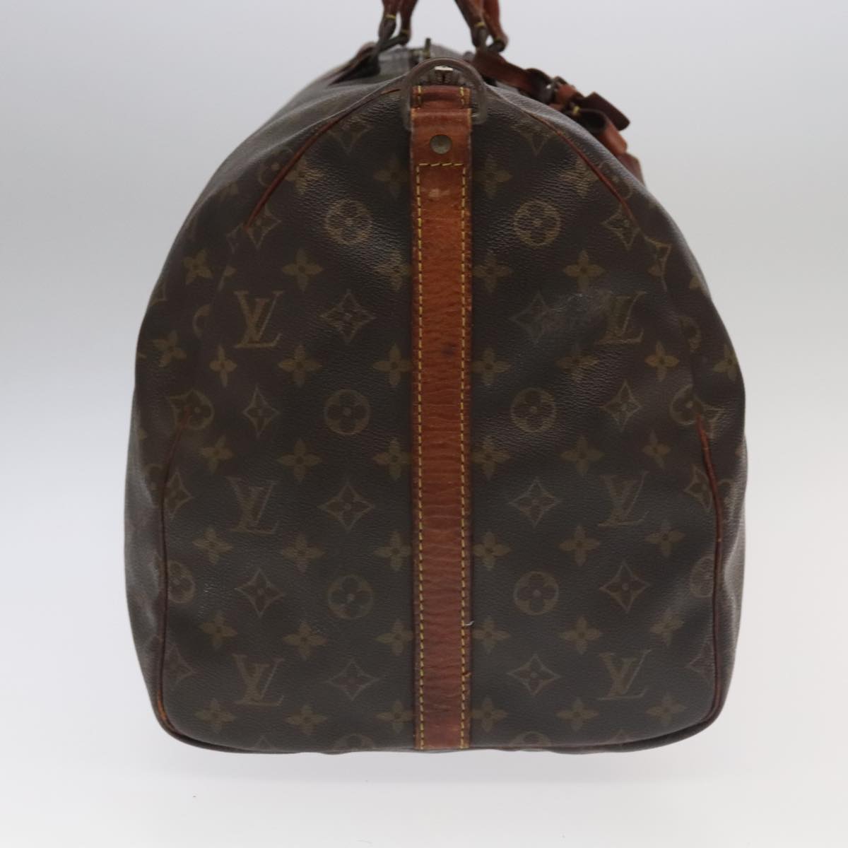 LOUIS VUITTON Monogram Keepall Bandouliere 55 Boston Bag M41414 LV 107048