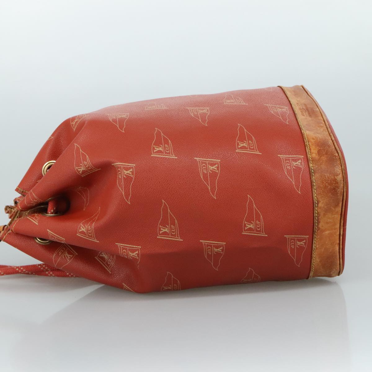 LOUIS VUITTON LV CUP Saint Tropez Shoulder Bag Red M80026 LV 107562