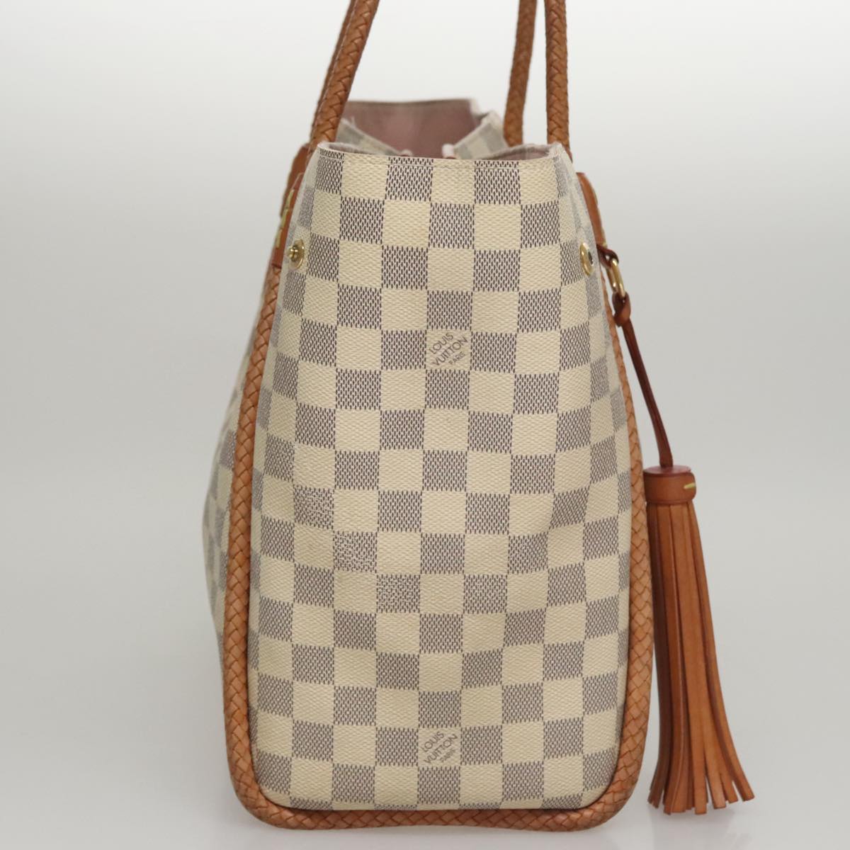 LOUIS VUITTON Damier Azur Propriano Tote Bag N44027 LV 107885