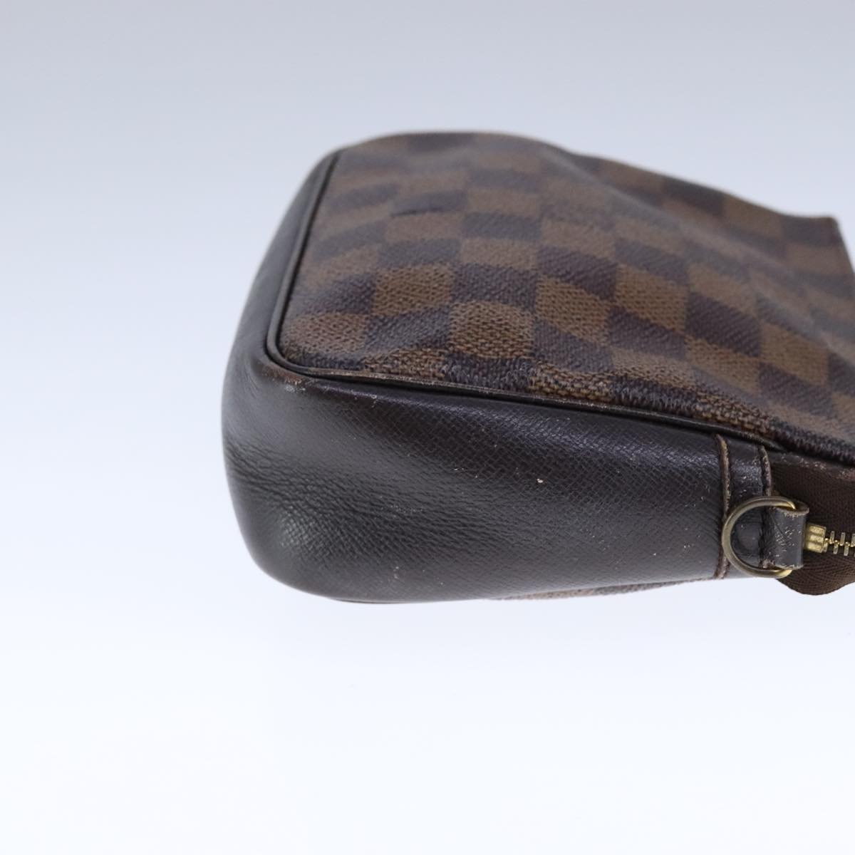 LOUIS VUITTON Damier Ebene Trousse Makeup Pouch N51982 LV 107926