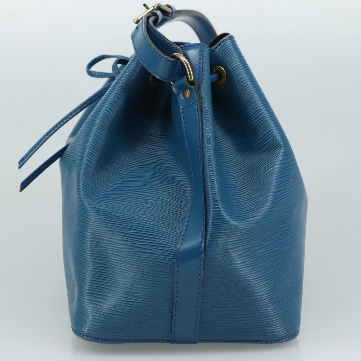 LOUIS VUITTON Epi Petit Noe Shoulder Bag Blue M44105 LV 108093