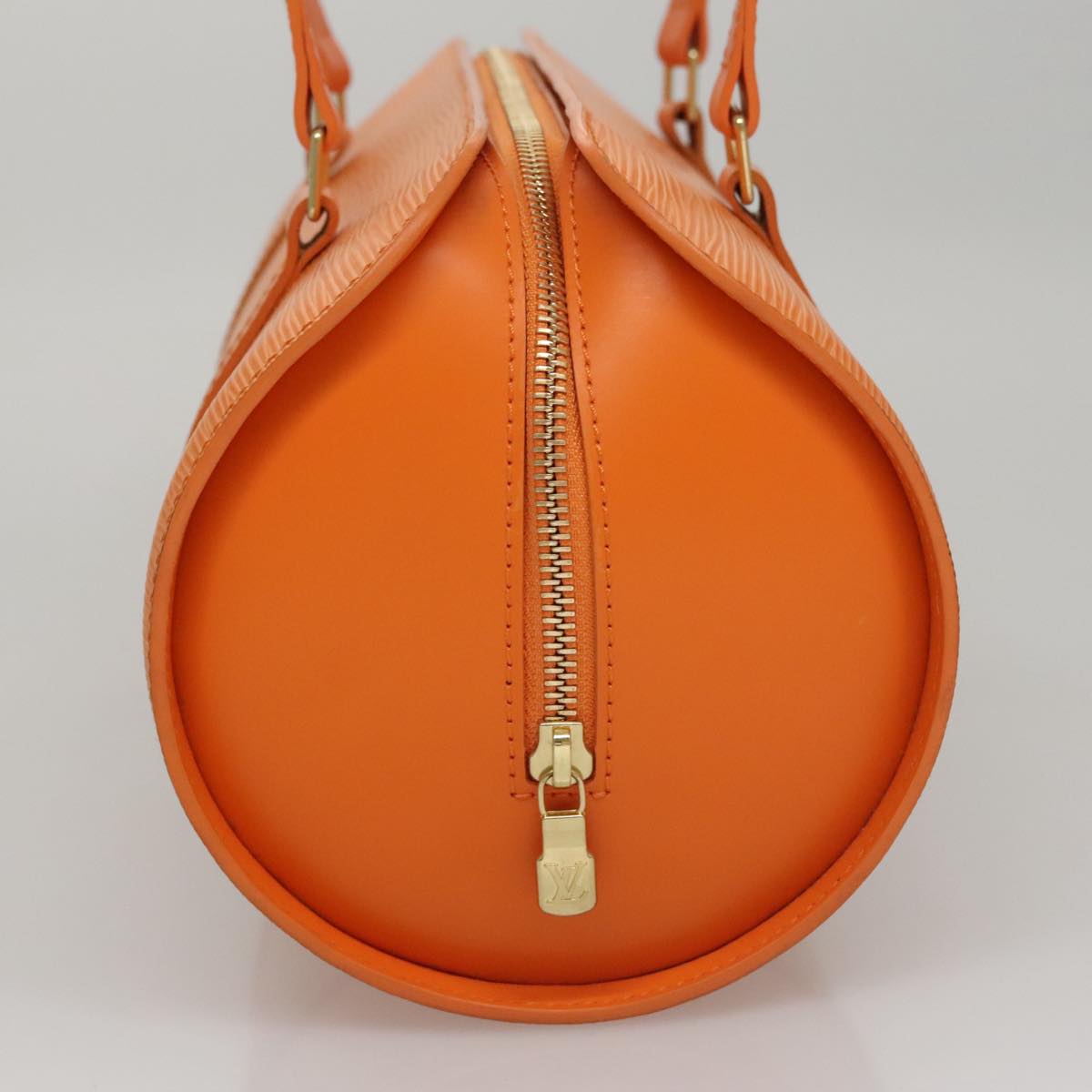 LOUIS VUITTON Epi Soufflot Hand Bag Orange Mandarin M5222H LV 108323
