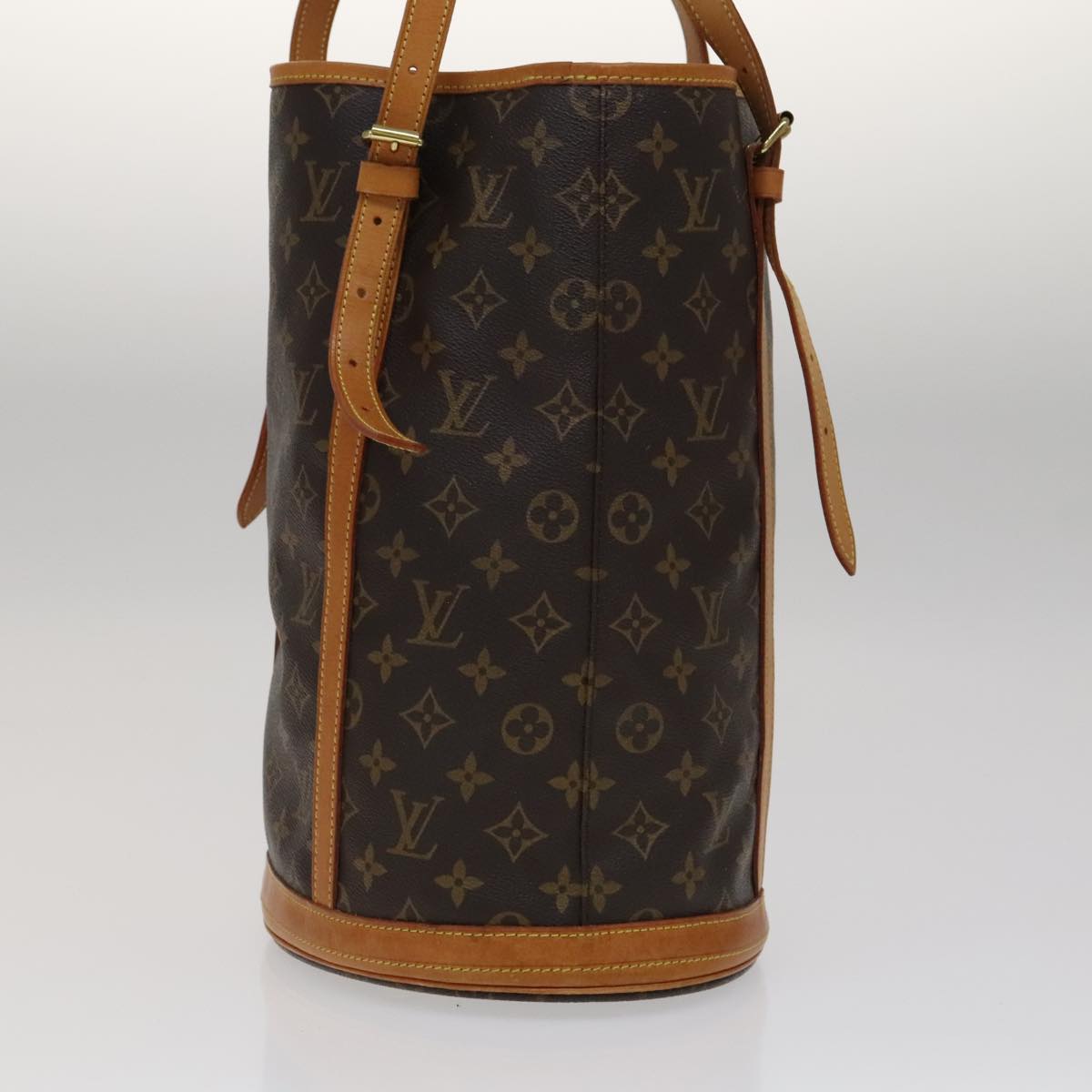 LOUIS VUITTON Monogram Bucket GM Shoulder Bag M42236 LV 108599