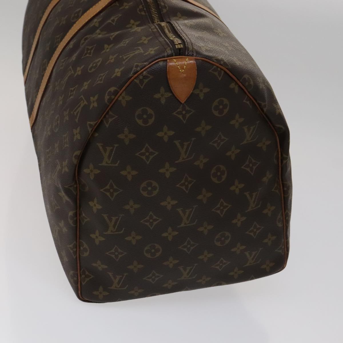 LOUIS VUITTON Monogram Keepall 55 Boston Bag M41424 LV 108613