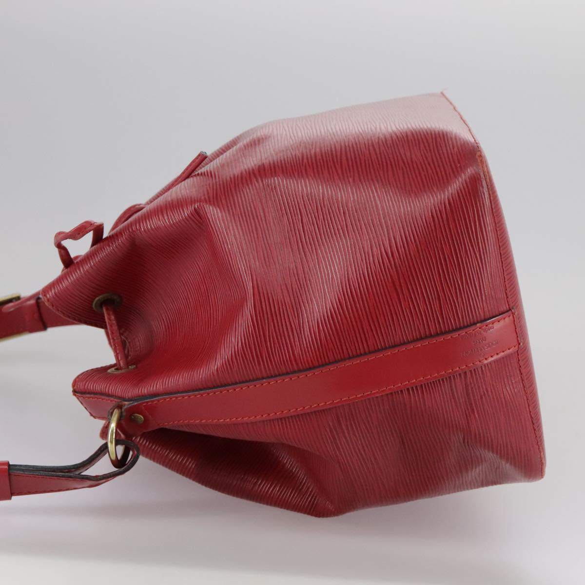 LOUIS VUITTON Epi Petit Noe Shoulder Bag Red M44107 LV 108629