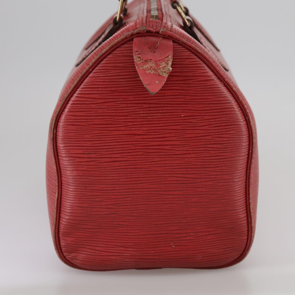 LOUIS VUITTON Epi Speedy 25 Hand Bag Castilian Red M43017 LV 108630