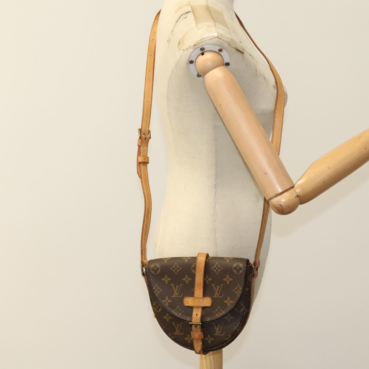 LOUIS VUITTON Monogram Chantilly PM Shoulder Bag M51234 LV 108631