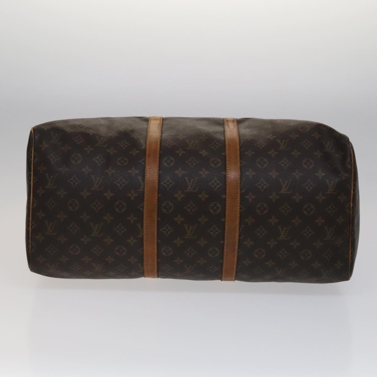 LOUIS VUITTON Monogram Keepall 55 Boston Bag M41424 LV 108703
