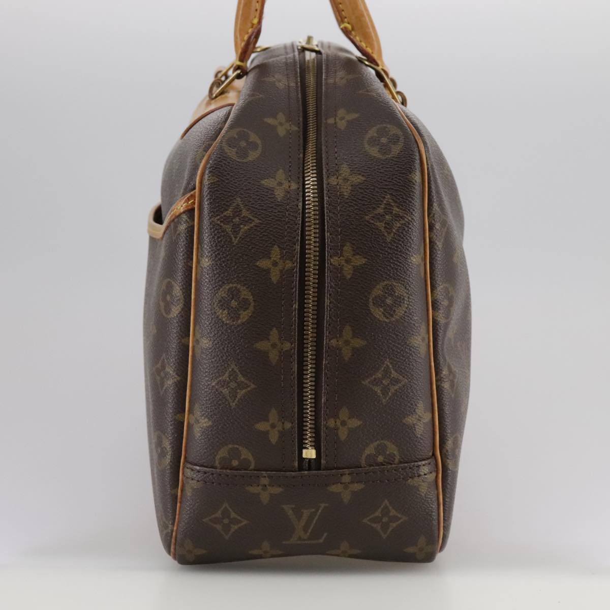 LOUIS VUITTON Monogram Deauville Hand Bag M47270 LV 108794