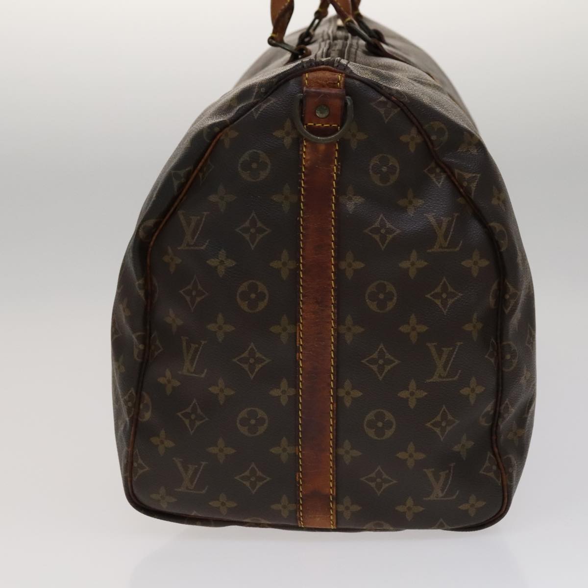 LOUIS VUITTON Monogram Keepall Bandouliere 55 Boston Bag M41414 LV 108810