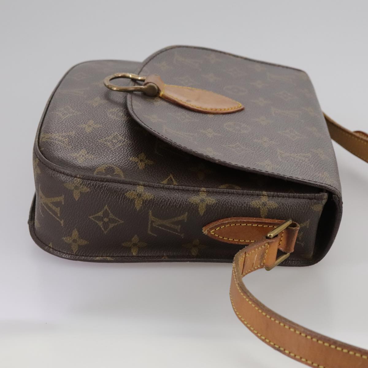 LOUIS VUITTON Monogram Saint Cloud GM Shoulder Bag M51242 LV 109000