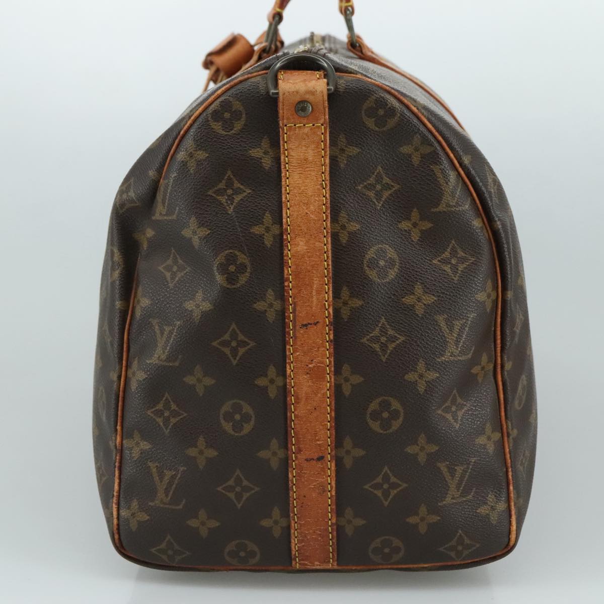 LOUIS VUITTON Monogram Keepall Bandouliere 50 Boston Bag M41416 LV 109045