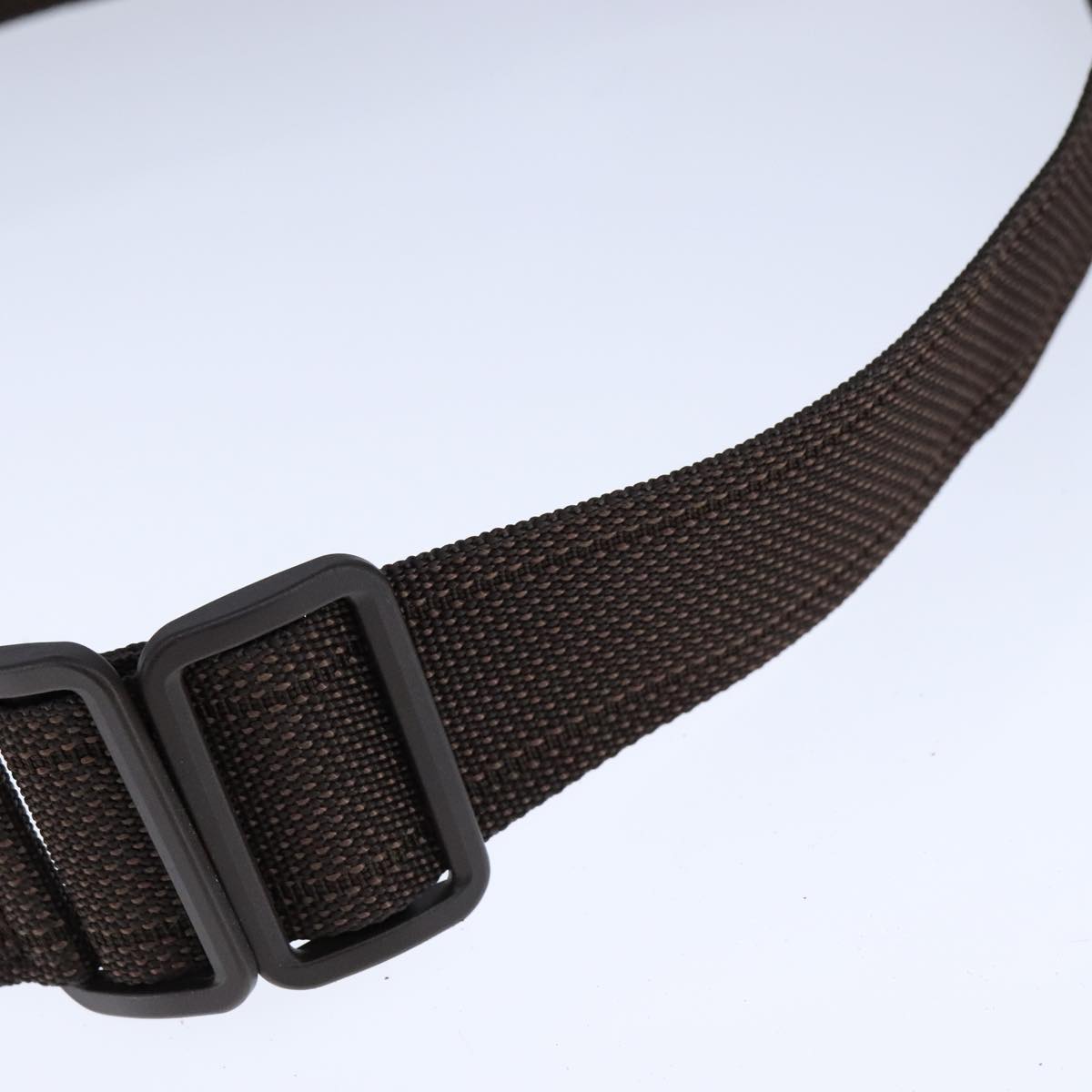 LOUIS VUITTON Shoulder Strap Canvas Leather Brown LV 109050