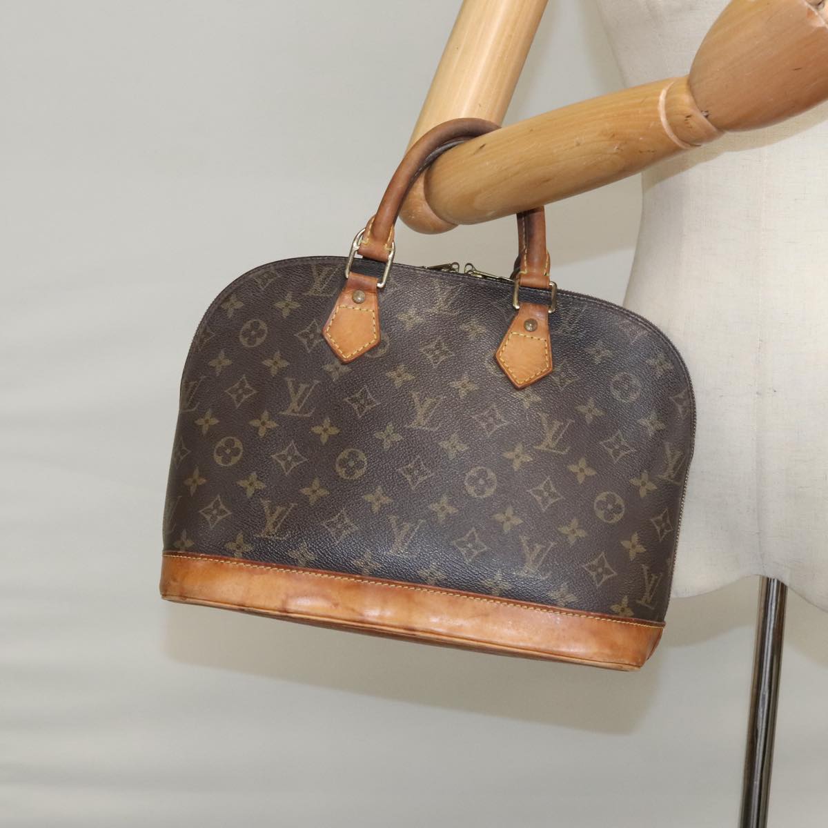 LOUIS VUITTON Monogram Alma Hand Bag M51130 LV 109276