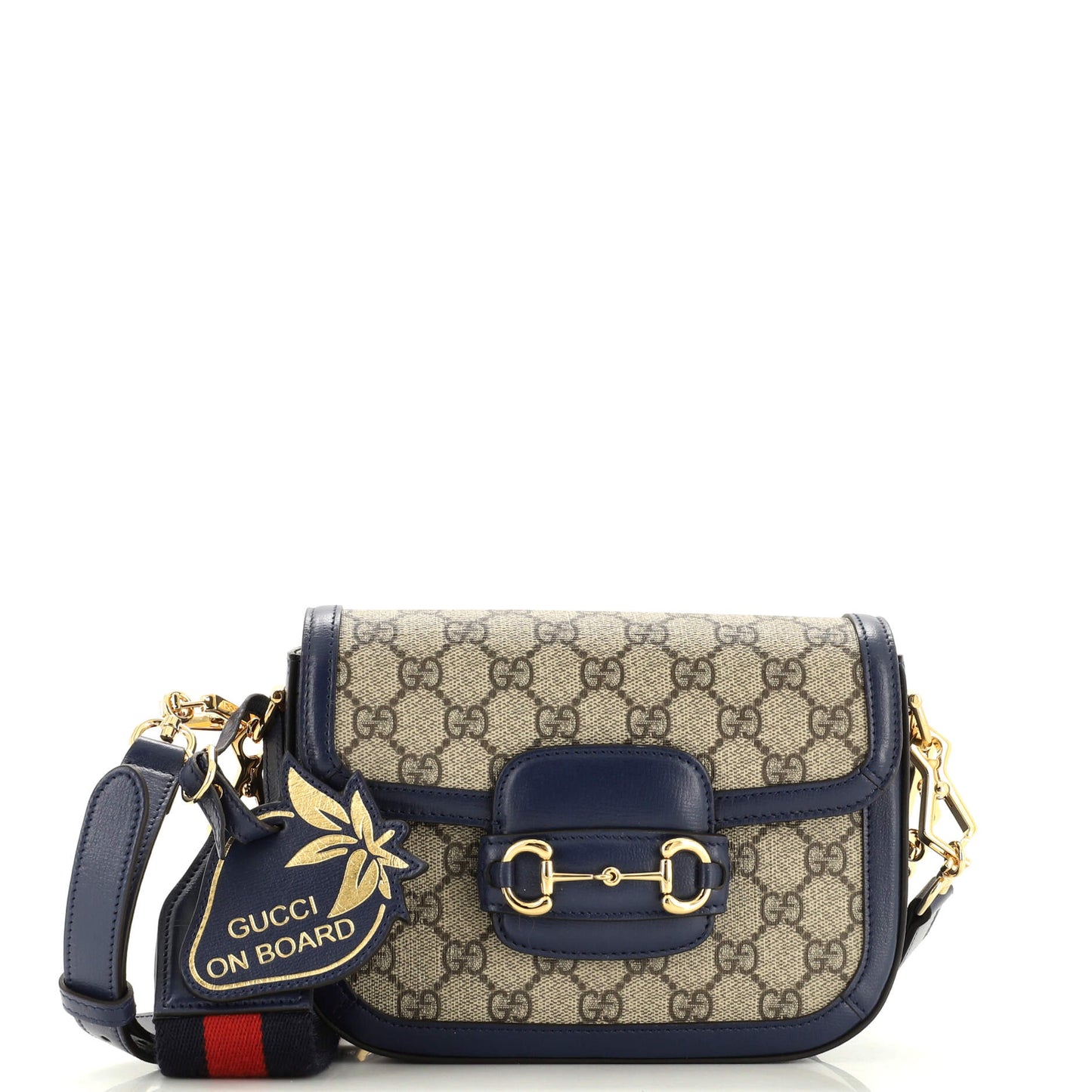 Luxury Gucci Trending 2025 Horsebit 1955 Shoulder Bag GG Coated Canvas Mini