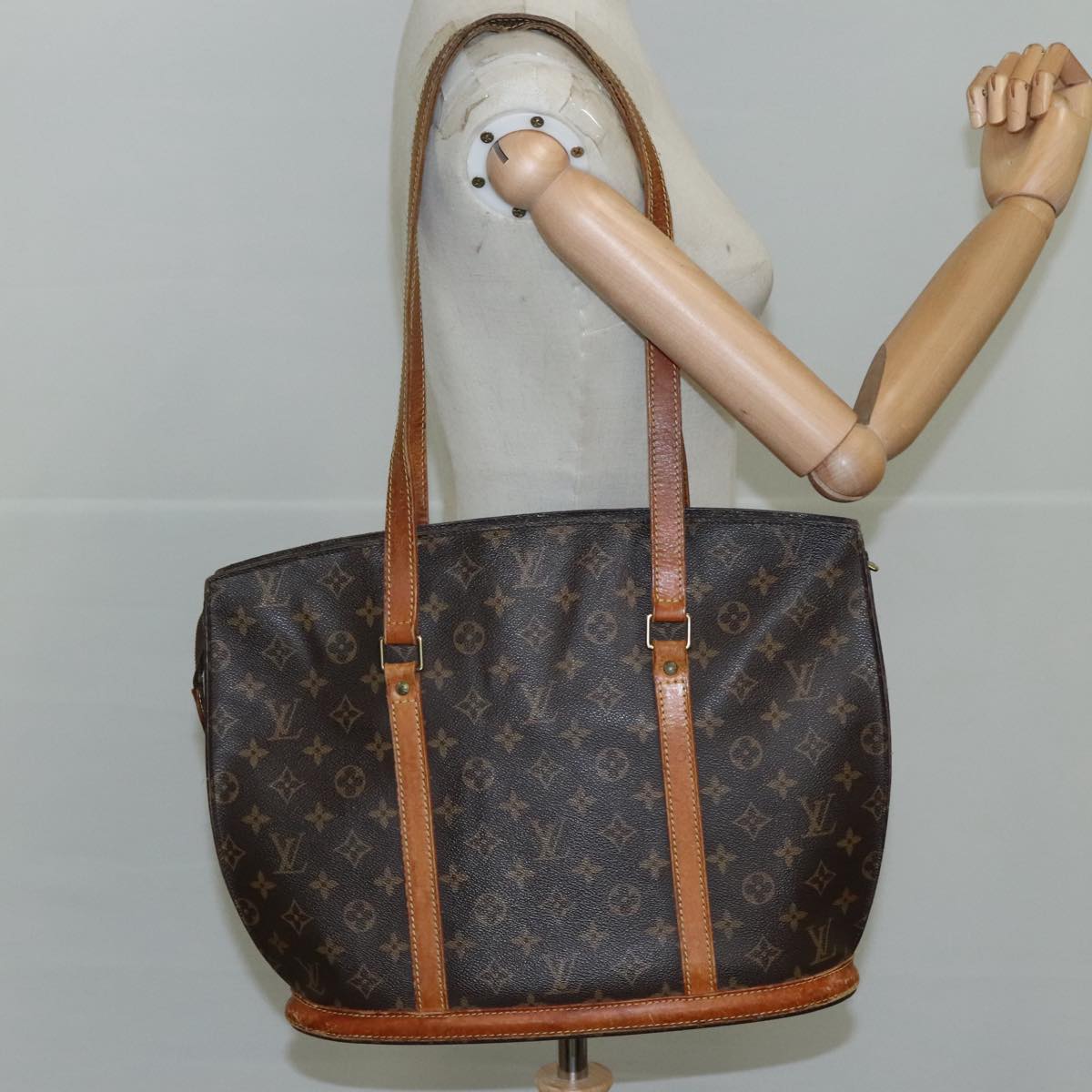 LOUIS VUITTON Monogram Babylone Tote Bag M51102 LV 109726